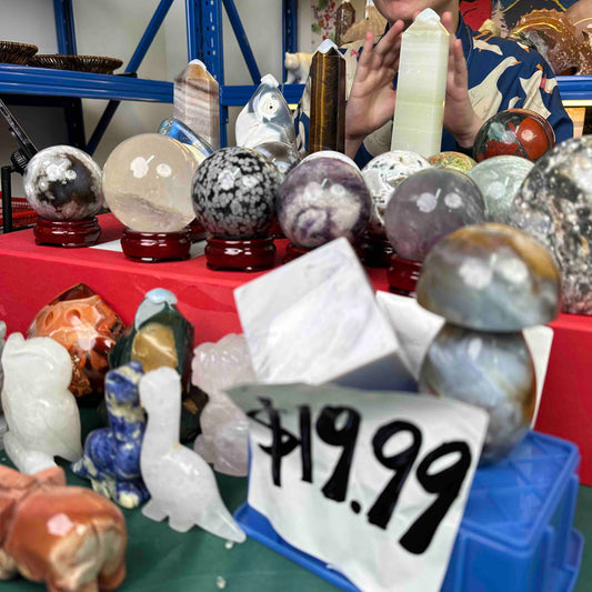 Any 4 Pcs $19.99 Crystals Special Offer Package Discount - Shipping Fee Included - HighlandCrystal Anew