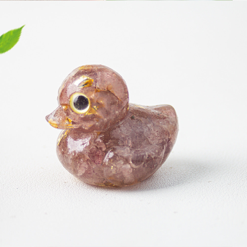 Chubby Duck (crystal in it)