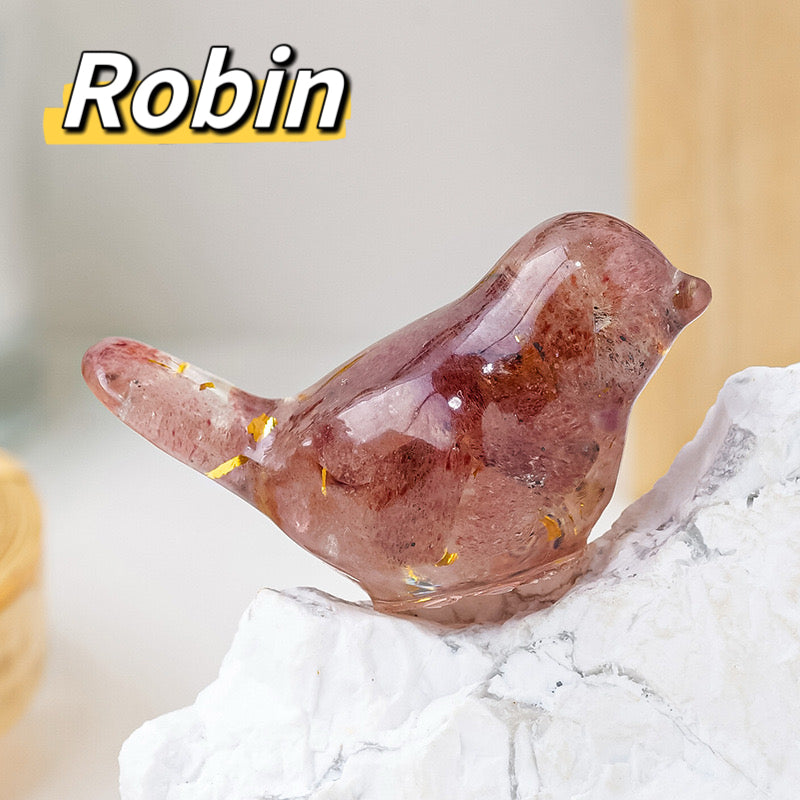 [Pre-order+1 extra bag] Robin (crystal in it)