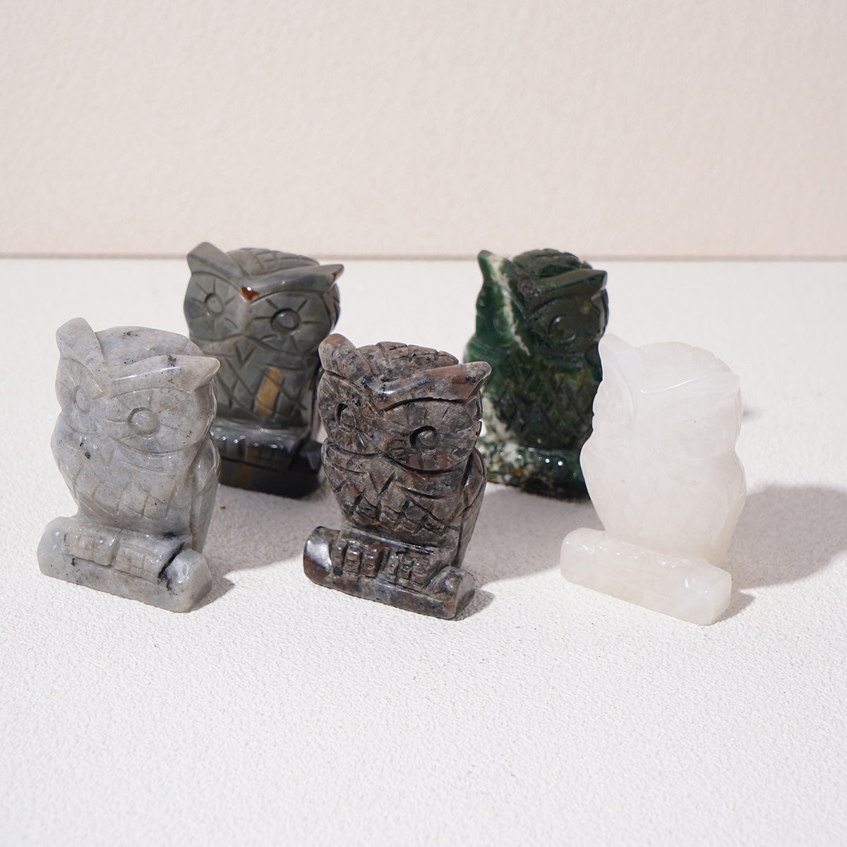 Big crystal animals carving party