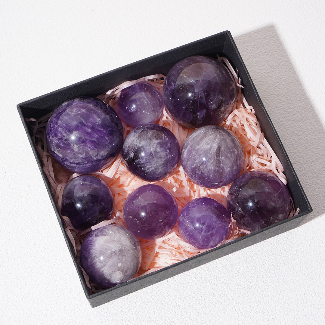 Top Grade Amethyst Spheres