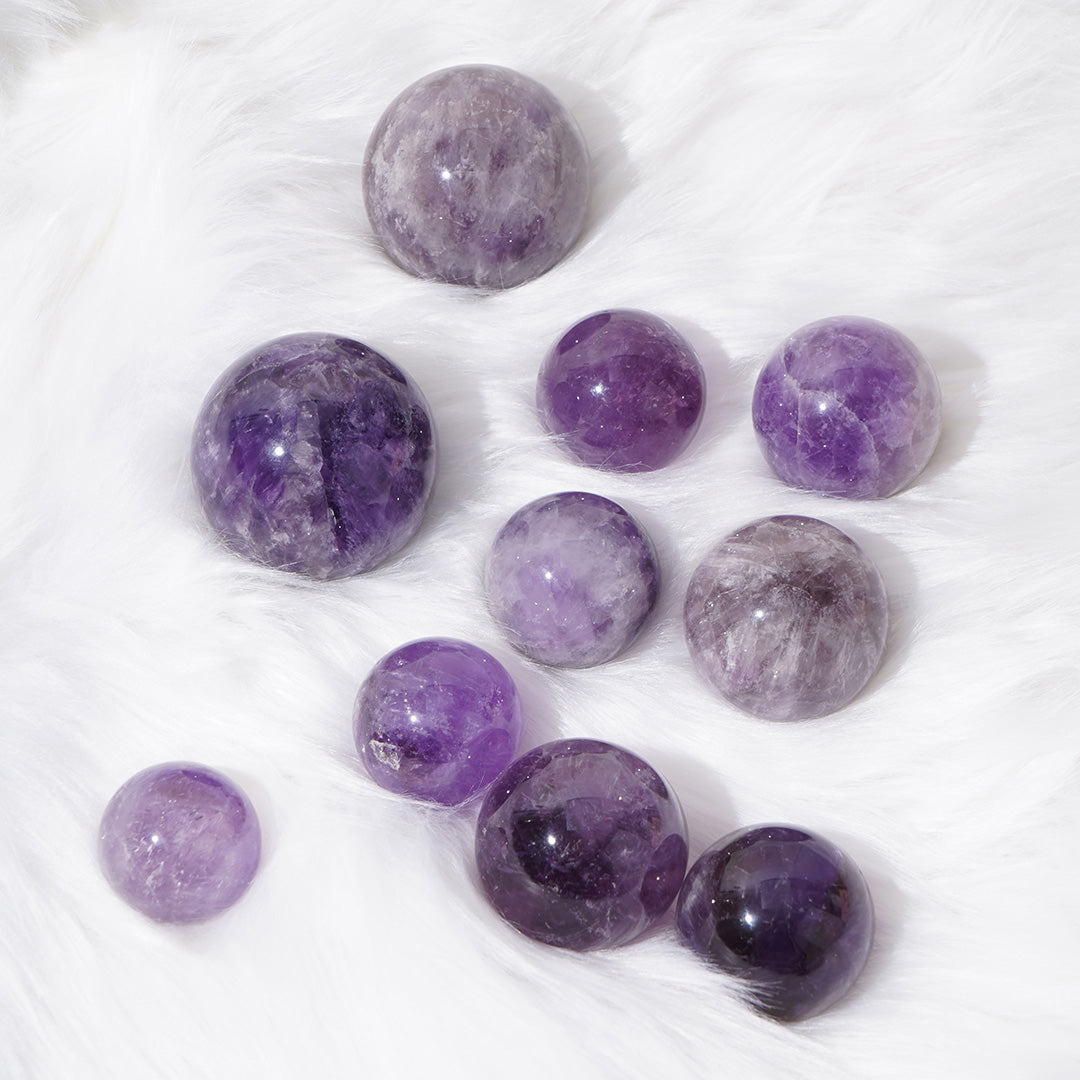 Top Grade Amethyst Spheres
