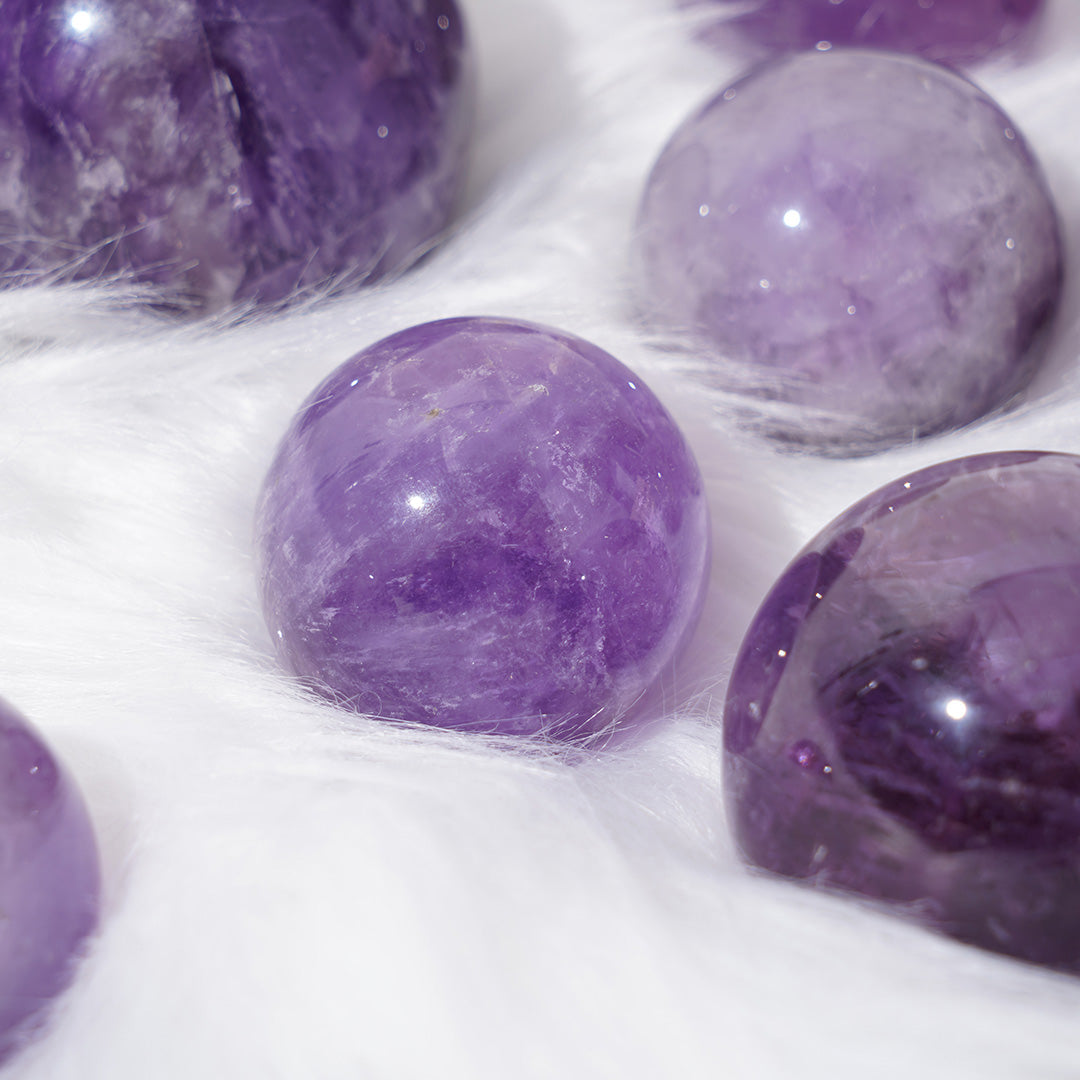 Top Grade Amethyst Spheres